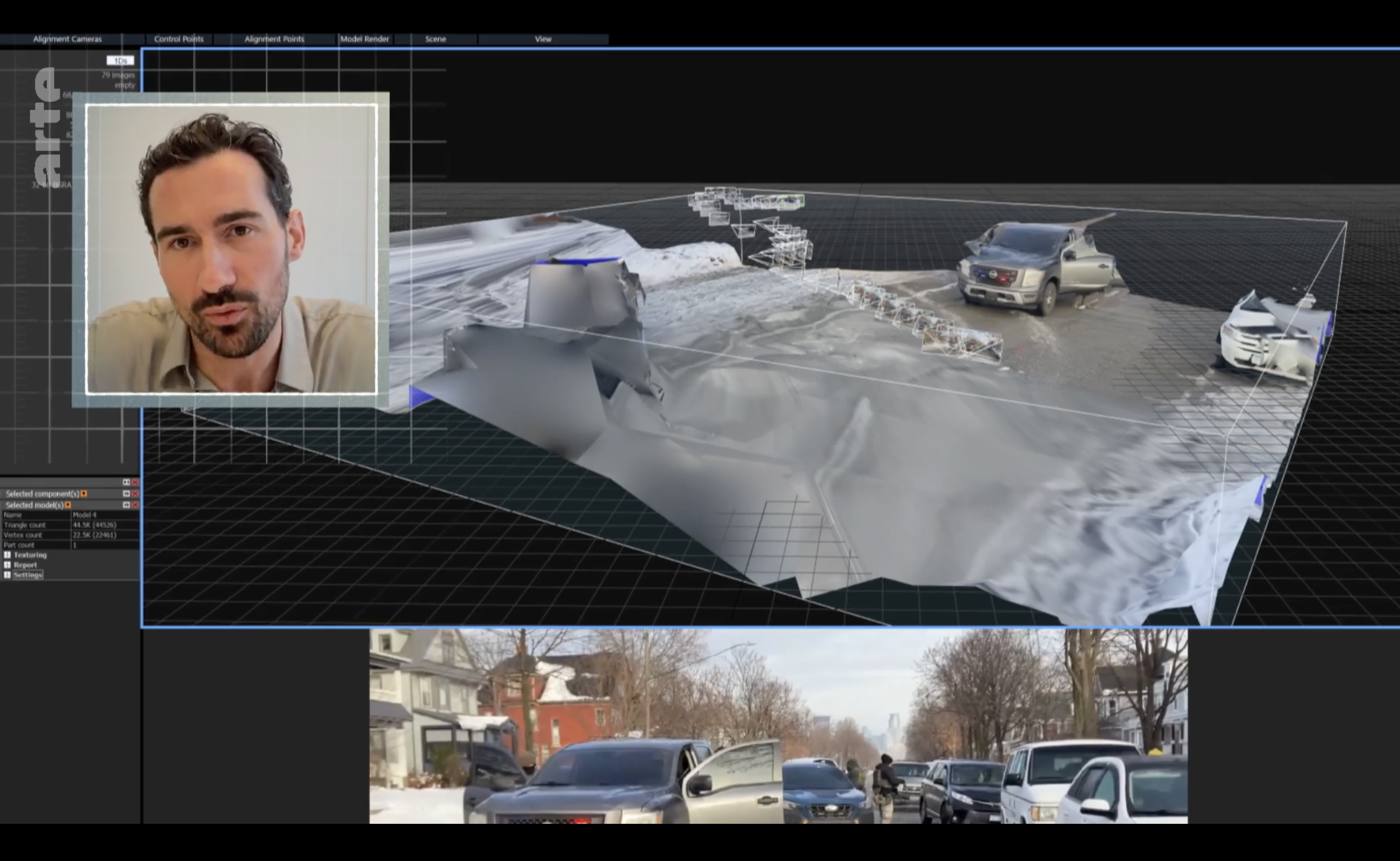 Émission Le dessous des images (Arte) sur l'analyse 3D du tir mortel sur Renée Good