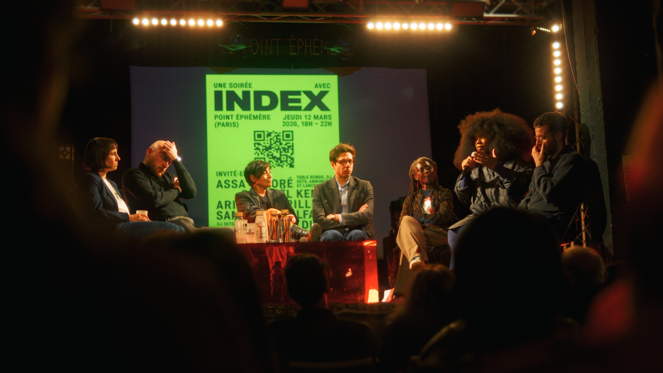 Une soirée avec Index — Point Éphémère, 12 mars 2026