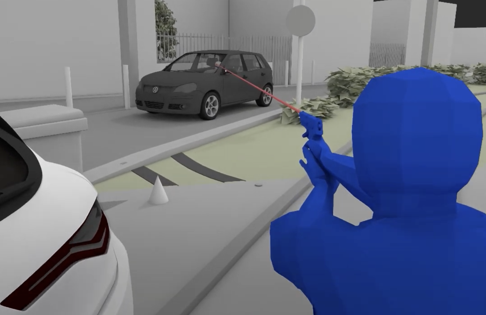 Reconstitution 3D des circonstances de l'homicide de Gaye Camara réalisée par Index Investigation
